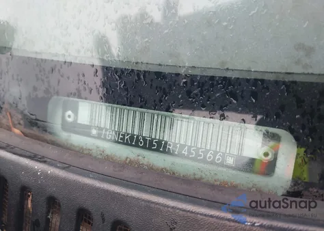 2001 Chevrolet Tahoe Lt z USA, uszkodzony, nr VIN 1GNEK13T51R145566